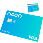 cartão de crédito neon
