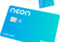 cartão de crédito neon