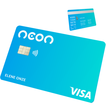 cartão de crédito neon